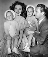 Susan Hayward and Jess Barker with their twin sons, Timothy and Gregory ...