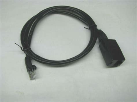 Microphone Extension Cable 8 Pin Rj45 Modular Yaesu Icom Kenwood 3 Feet
