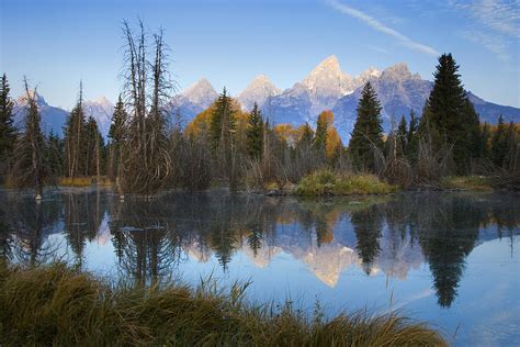 Grand Teton Morning Reflection Photograph By Sonya Lang Pixels