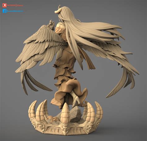 3d file albedo overlord w nsfw 💬・3d printable model to download・cults