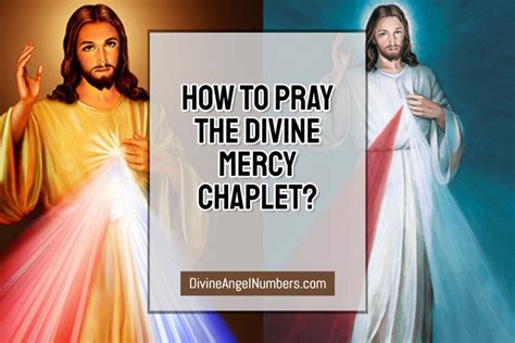 How To Pray The Divine Mercy Chaplet In 2023 Easy And Powerful