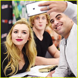 The cast got really close while filming. Logan Paul & Peyton List Promote 'The Thinning' at NYCC ...