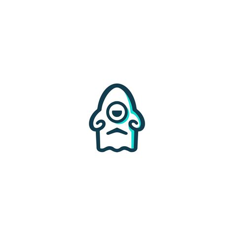 Ghost Logo Mark Design 495 By Anh Do Anhdodes Logo Designer