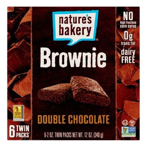Natures Bakery Brownie Double Chocolate