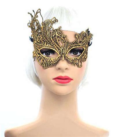 Jxzom Women Sexy Masquerade Mask Halloween Party Fancy Dress Mask