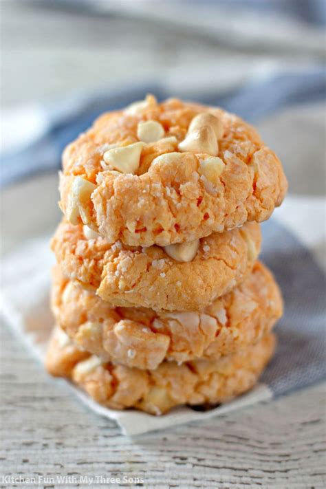 Creamsicle Orange Cookies Kitchen Fun With My 3 Sons