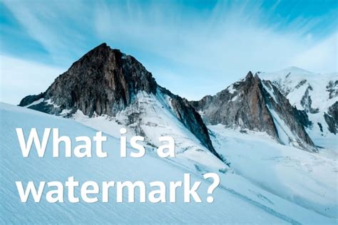What is a Watermark | Visual Watermark