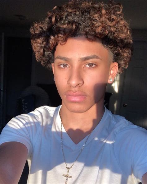 Instagram Teenage Curly Hair Cute Light Skin Boys 8f8