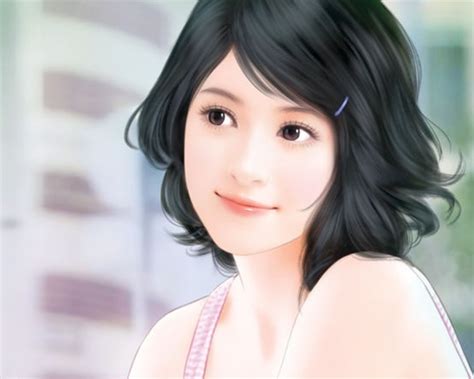 Anime Magazines Chinese Girl Paintings 16