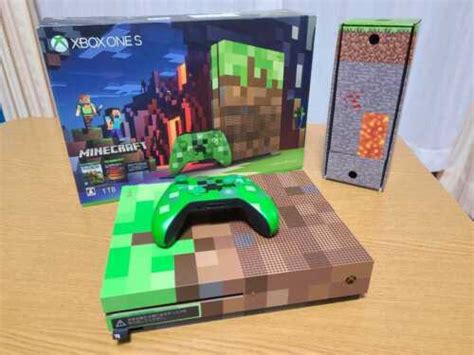 Xbox One Console System S 1tb Minecraft Limited Edition Japan Microsoft