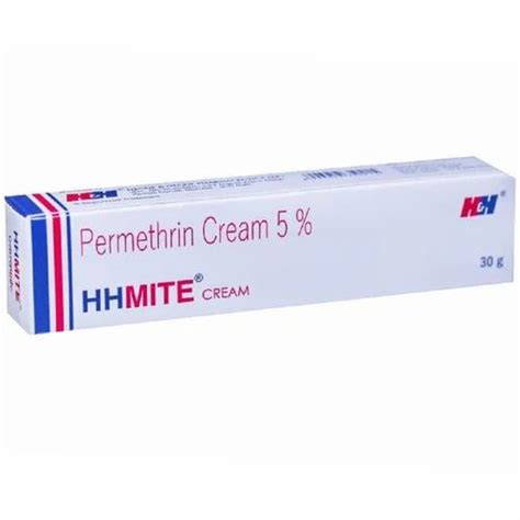 Permethrin Cream 5 Hhmite Cream 30g Packaging Type Tube Packaging