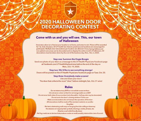 Halloween Door Decorating Contest
