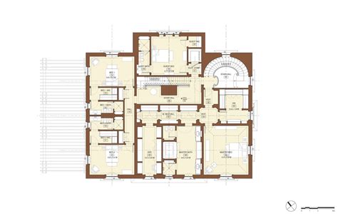 Beach House Floor Plans Mansion Floor Plan Classical Architecture