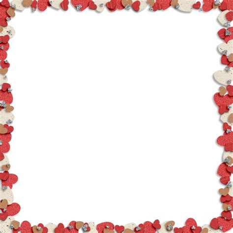 Heart Border Png Heart Border Png Transparent Free For Download On