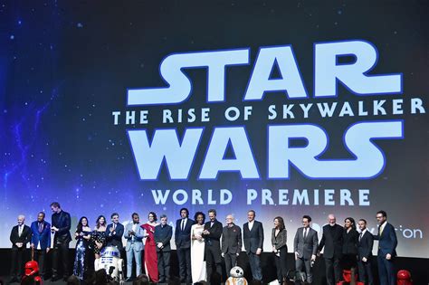 Star Wars The Rise Of Skywalker Premiere Fandango