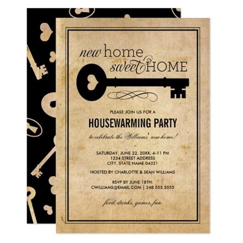 Head to the punkpost app or website to start sending your punkpost housewarming card today. Housewarming Party | New Home Sweet Home Card | Zazzle.com