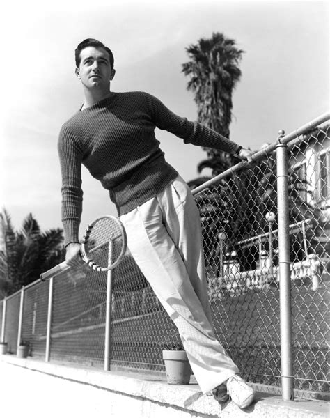 John Payne Tennis 1930s Old Hollywood Movie Hooray For Hollywood