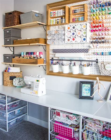 10 Cool Wall Storage Ideas That Goes Beyond Common Shelves Craft Room