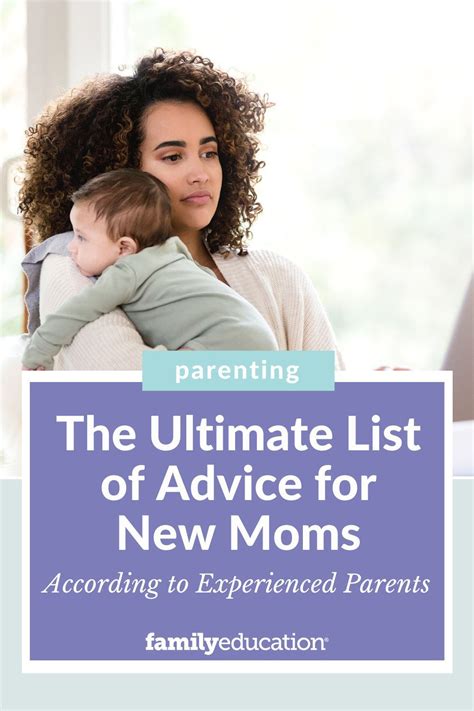 The Ultimate List Of Advice For New Moms According To Experienced