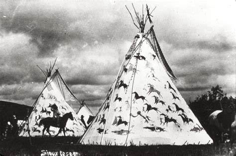Lakota Tipis Ca 1910 Photo By Fb Fiske Source Yale Collection Of