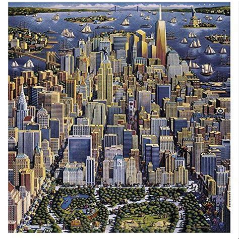 Dowdle Folk Art Puzzles New York City Puzzle 1000 Pieces City New