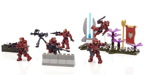 Halo Unsc Fireteam Crimson Battle Pack Mega Construx