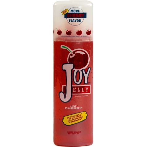 joy jelly flavored personal lubricant 4 fl oz 118 ml hot cherry ebay