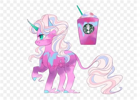 Unicorn Frappuccino Pony Frappé Coffee Milkshake Png 720x600px