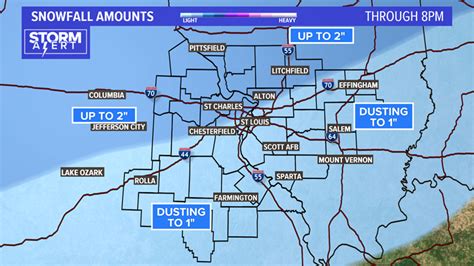 St Louis Weather Forecast Tracking Snow Winter Weather Storm Ksdk Com