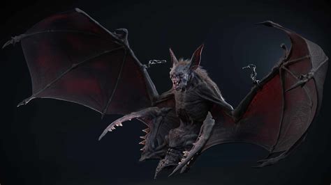 Diablo Bat Demon Fan Art Zbrushcentral