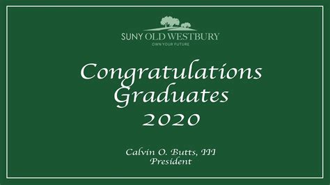 Congratulations Graduates 2020 🎓 Youtube