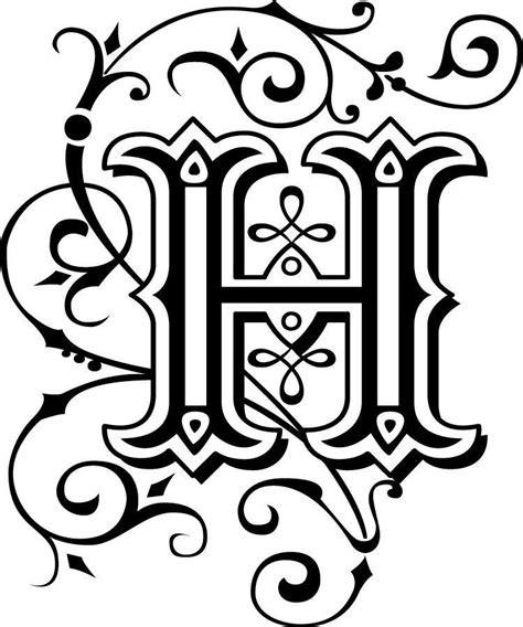 Fancy Monogram Decal Multiple Colors A B C D E F G H Arte De Silhueta