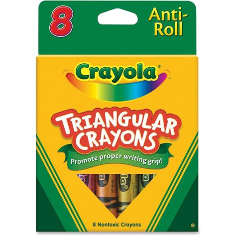 Triangular Crayons Crayola Set Of 8 Delivery Cornershop By Uber