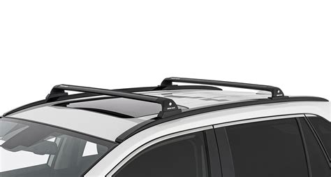 Rhino Vortex Black 2 Bar Roof Rack For Toyota Rav4 Gen 5 Xa50 5dr Suv