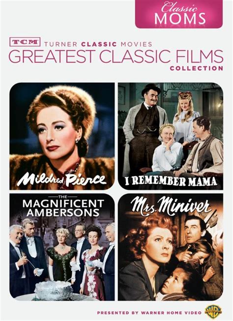 Best Buy Tcm Greatest Classic Films Collection Classic Moms [4 Discs] [dvd]