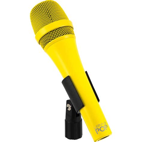 Mxl Microphone Pop Lsm 9 Yellow Sas Profesional