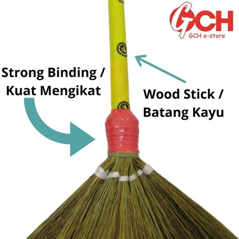 Good Quality Penyapu Jerami Paddy Broom Straw Broom Sweeper Penyapu