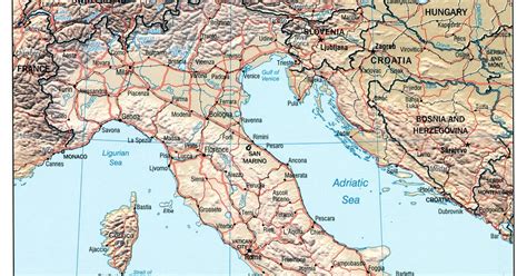 (kaart oostenrijk, deelstaten, wegen, steden, rivieren: Kaart Van Noord Italie | Kaart