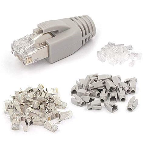 Plug Modulare Rj45 Cat6a Schermato Toolless Techly Professional In