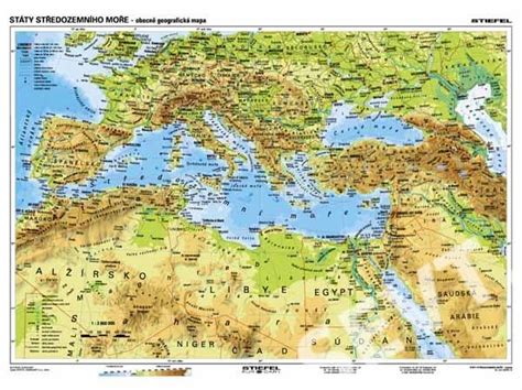 Středozemní Moře Mapa Mapa