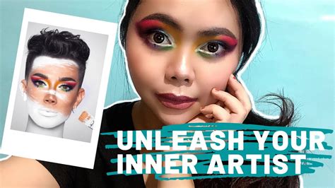 Tried James Charles Unleash Your Inner Artist Make Up Tutorial Nel