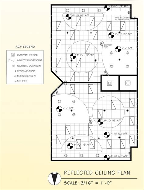 Reflected Ceiling Plan Ceiling Plan Commercial Design How To Plan