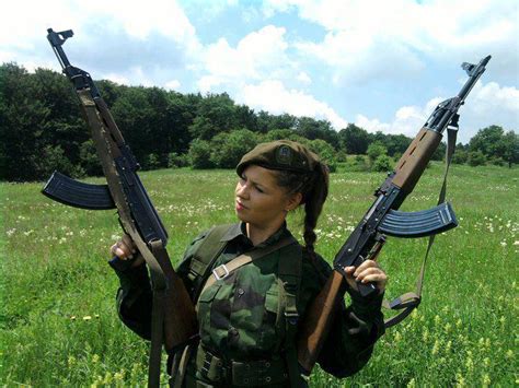 serbian female soldier image females in uniform lovers group mod db
