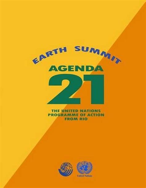 Agenda 21 Earth Summit The United Nations Programme Of Action From