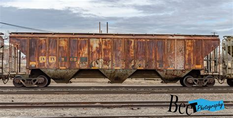 Complete Rust Covered Hopper Train Car Rail Car Train Car Train