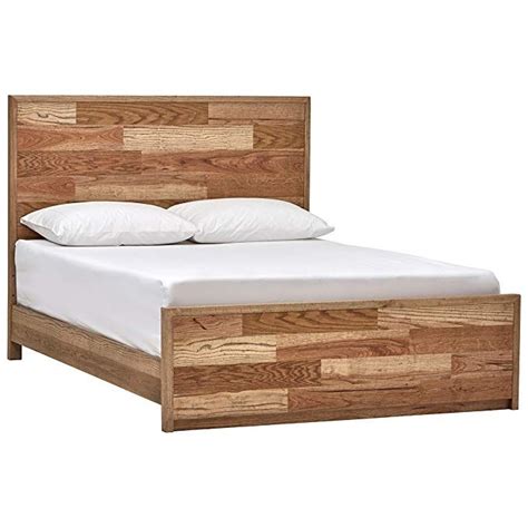 Amazon Brand Rivet Fisher Rustic Wood Queen Bed Frame Platform With