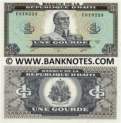 But the reality is that less money went to haiti than 91 percent. Haiti 1 Gourde 1989 - Haitian Currency Bank Notes, Paper Money, World Currency, Banknotes ...