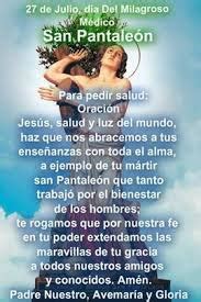 Pantaleon was a christian, but the bad influence from the pagan court caused him to give up his christian faith entirely. Gracias de la Medalla Milagrosa Oraciones e intenciones a ...