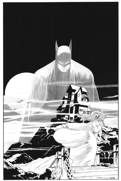 Martin Gary Reinterpretation Of Neal Adams Batman 227 And House Of