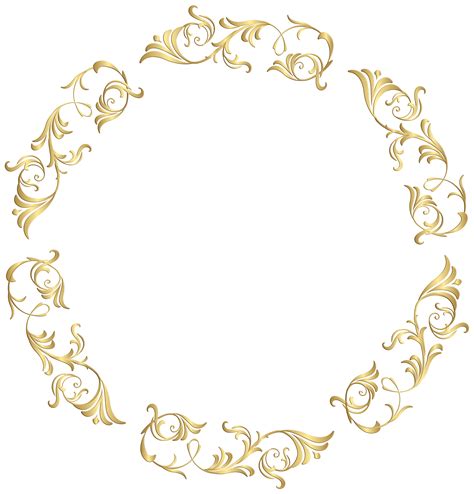 Circle Clipart Floral Circle Floral Transparent Free For Download On